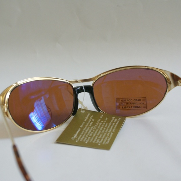 Vintage NWT Sports wrap metal frame Coppermax lens tech sunglasses - Picture 3 of 4